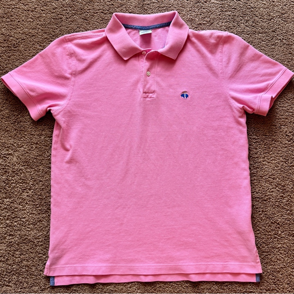 Brooks Brothers Pink Polo Shirt